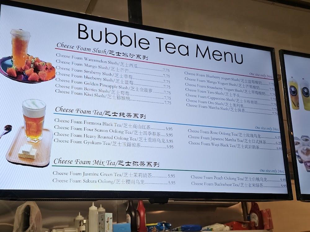 Lincredibowl Cheese Foam Sakura Oolong Tea