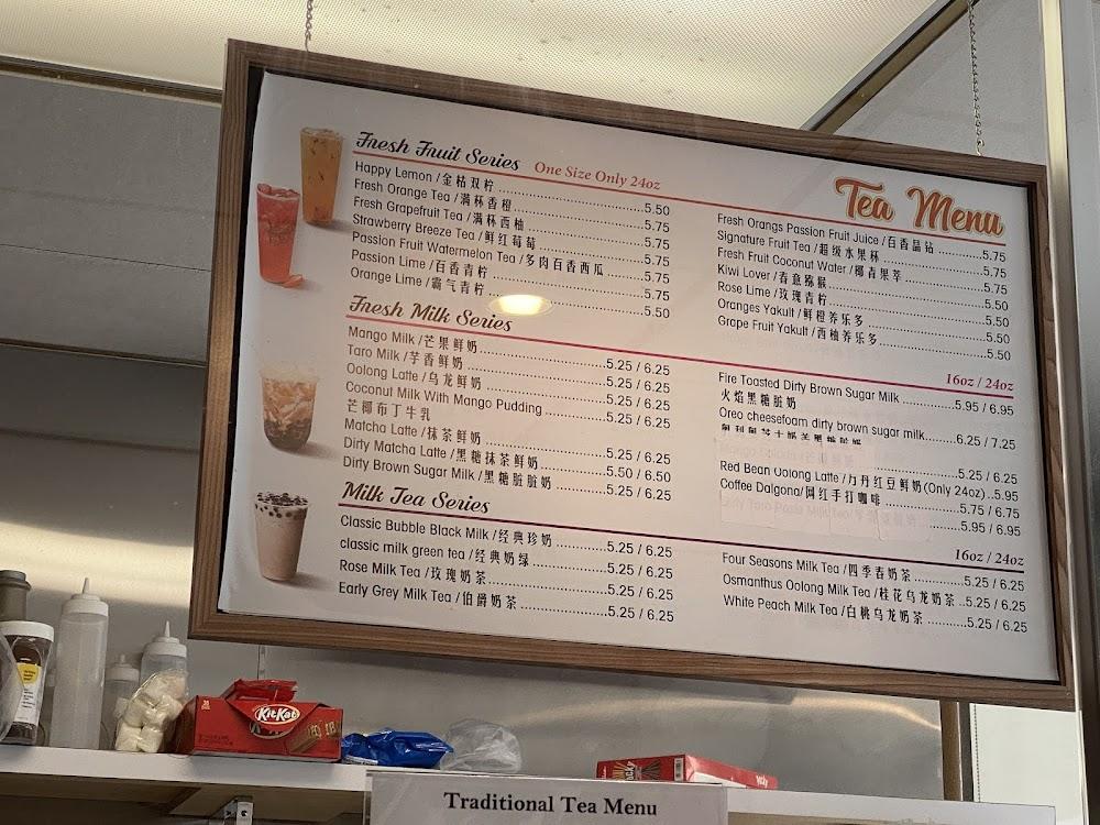 Lincredibowl Cheese Foam Peach Oolong Tea